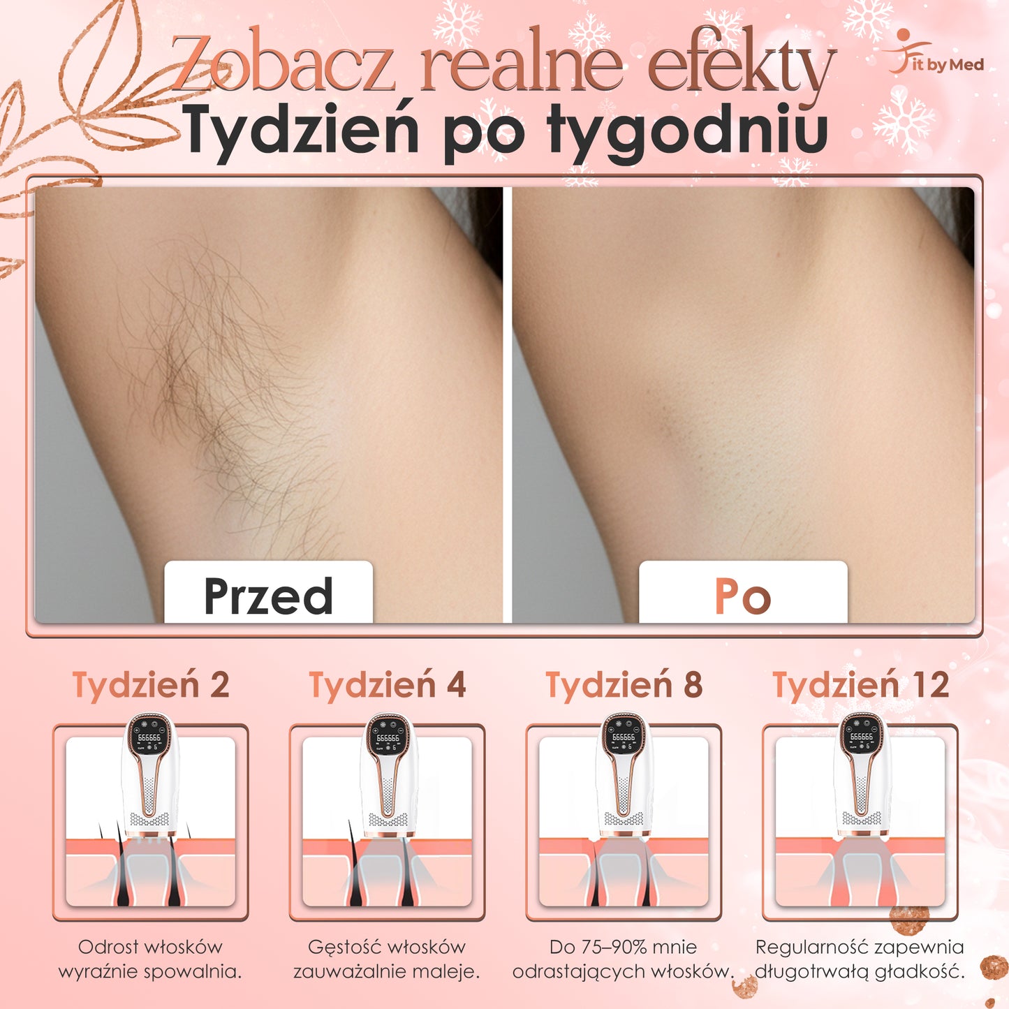 Depilator IPL laserowy