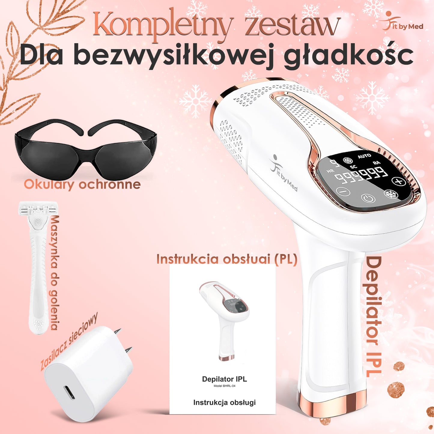 Depilator IPL laserowy