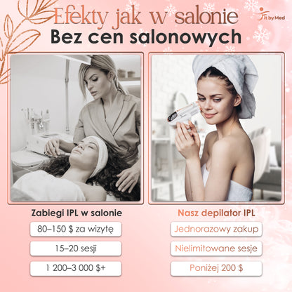 Depilator IPL laserowy
